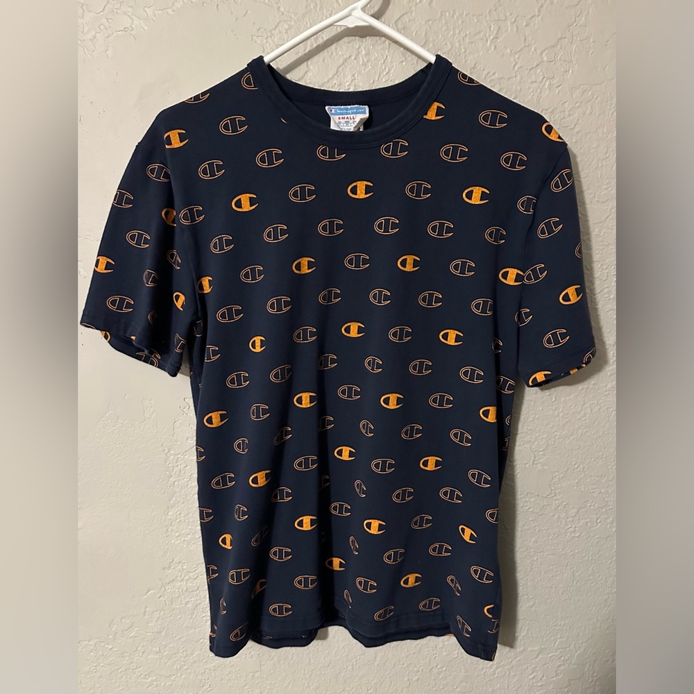 Champion Navy T Shirt